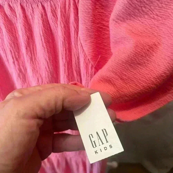 Gap Kids Smocked Flutter Dress Xxl 14-16 new with tags - Picture 3 of 6